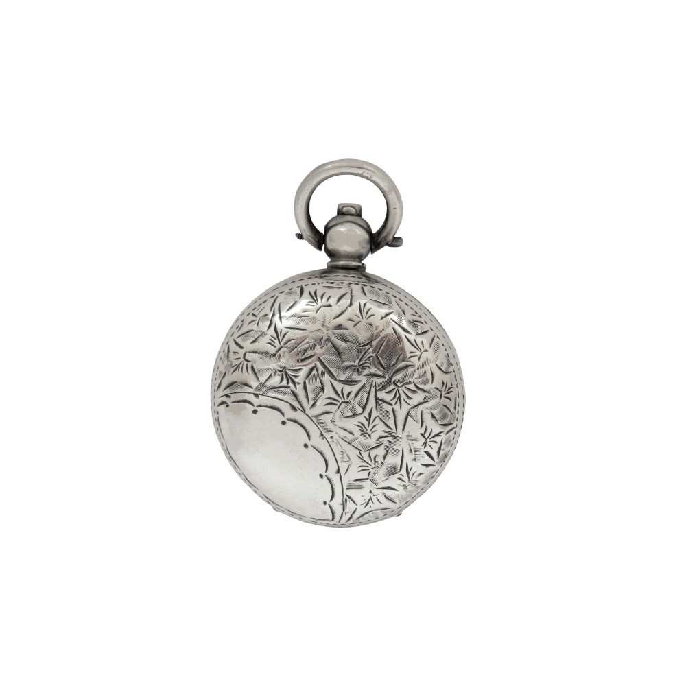 Antique Edwardian Sterling Silver Sovereign Case 1907