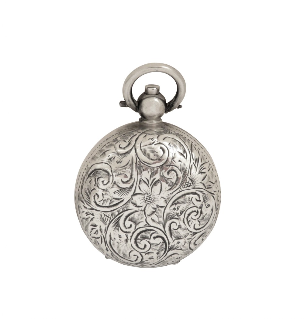 Antique Edwardian Sterling Silver Sovereign Case 1907 View VIII