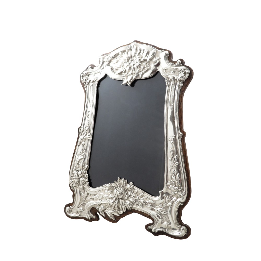 Huge Antique Art Nouveau Sterling Silver 13