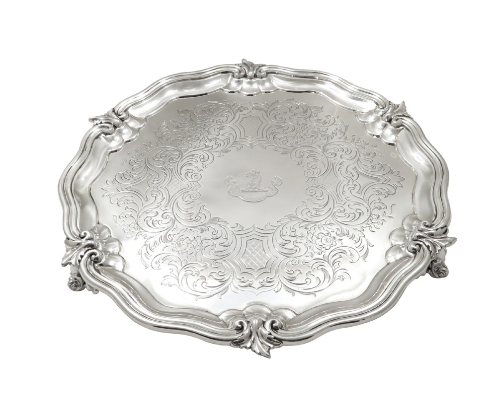 Antique Early Victorian Sterling Silver 12