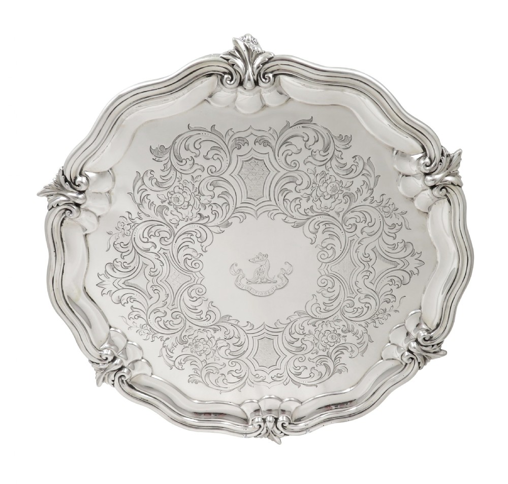 Antique Early Victorian Sterling Silver 12