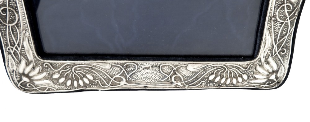 Antique Art Nouveau Sterling Silver 10 1/2