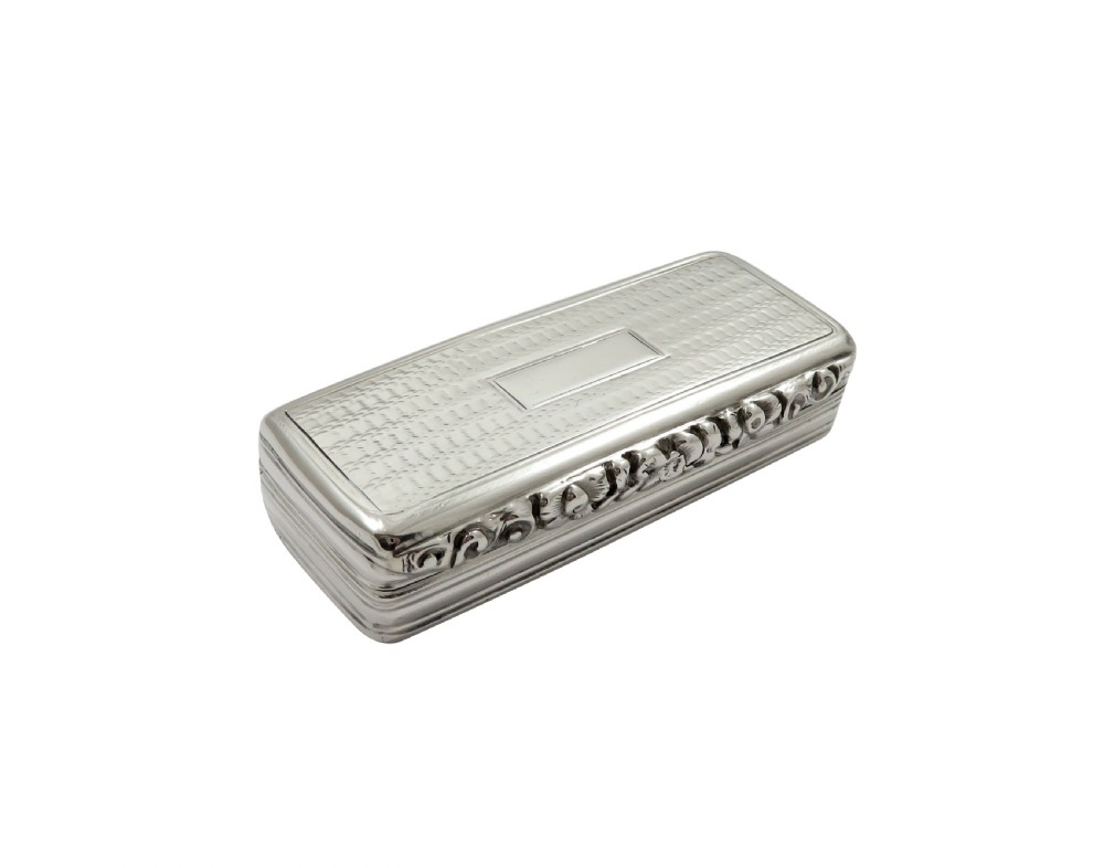Antique William IV Sterling Silver Snuff Box 1831 View VI