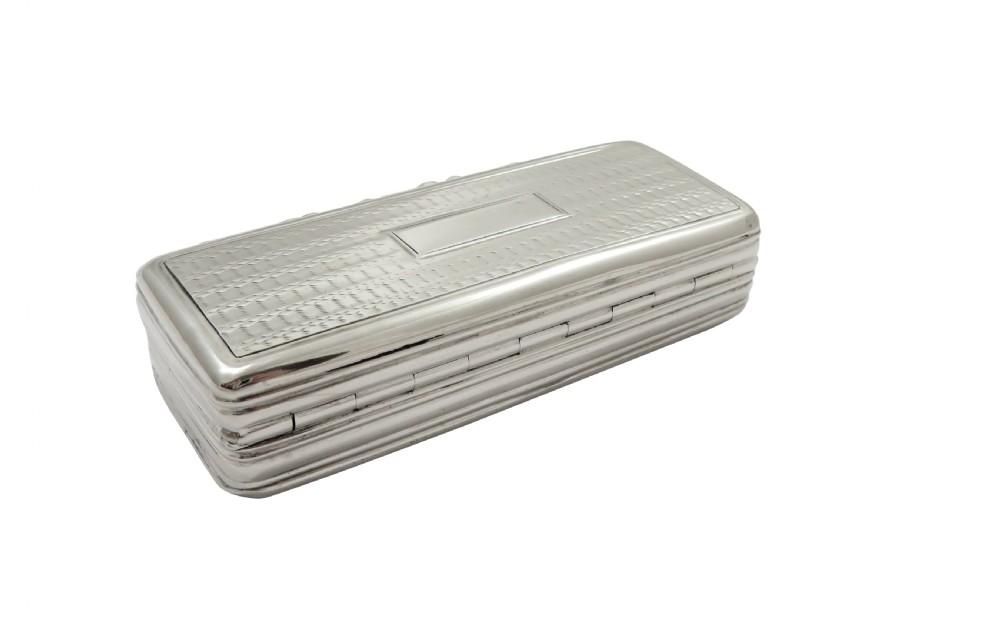 Antique William IV Sterling Silver Snuff Box 1831 View IX