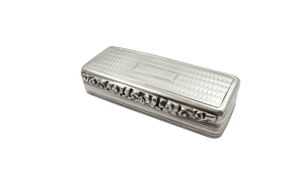 Antique William IV Sterling Silver Snuff Box 1831 View X