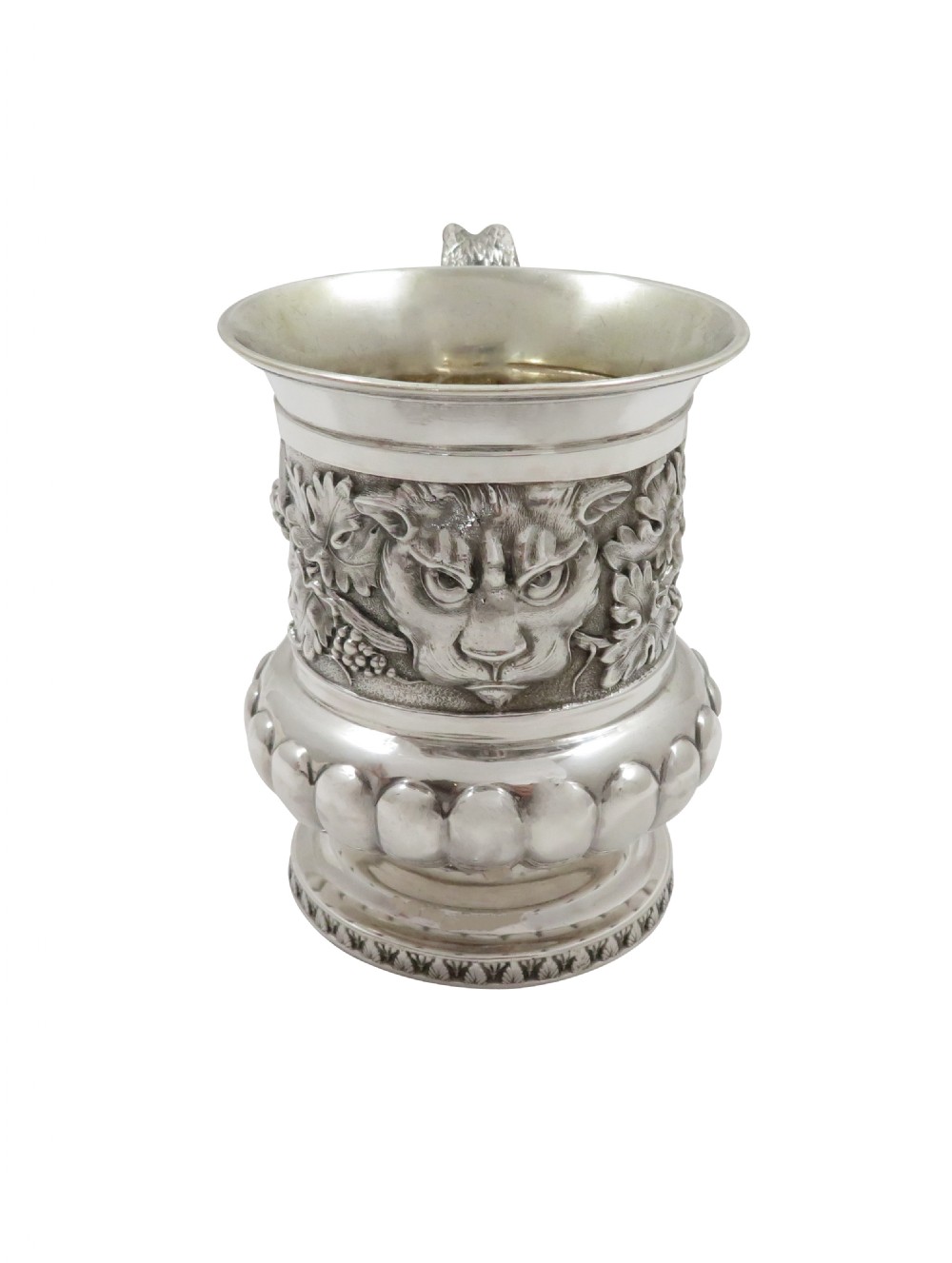 Antique Georgian Sterling Silver Child's Mug / Christening Tankard 1781 View III