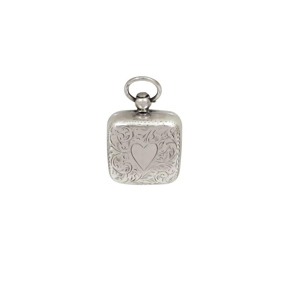 Antique George V Sterling Silver Sovereign Case 1913