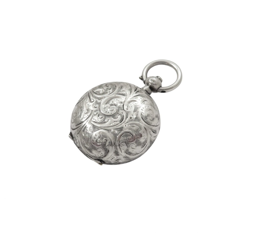 Antique George V Sterling Silver Sovereign Case 1912 View IX