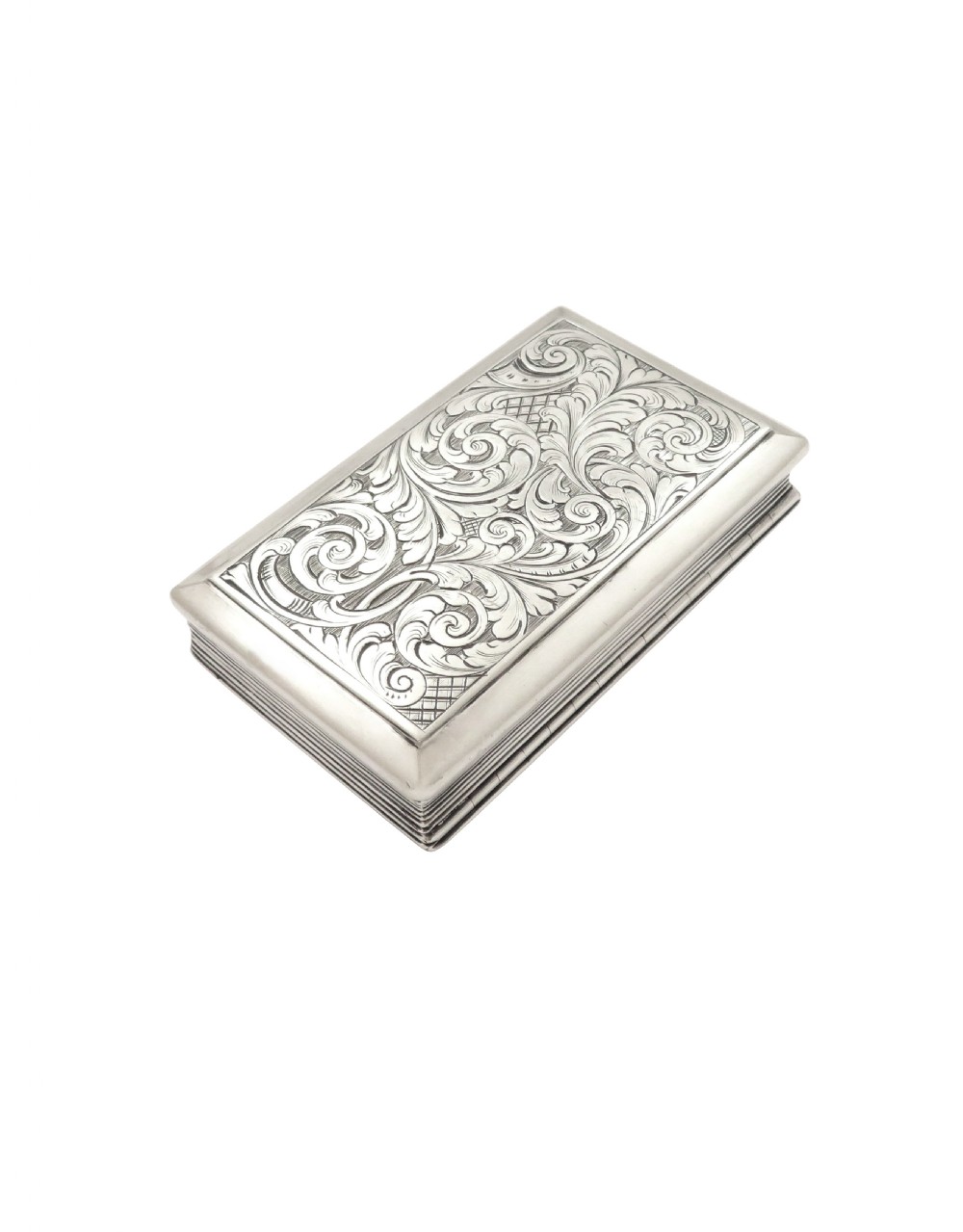 Antique Victorian Sterling Silver Snuff Box 1846 - Balwyllo, Angus View V