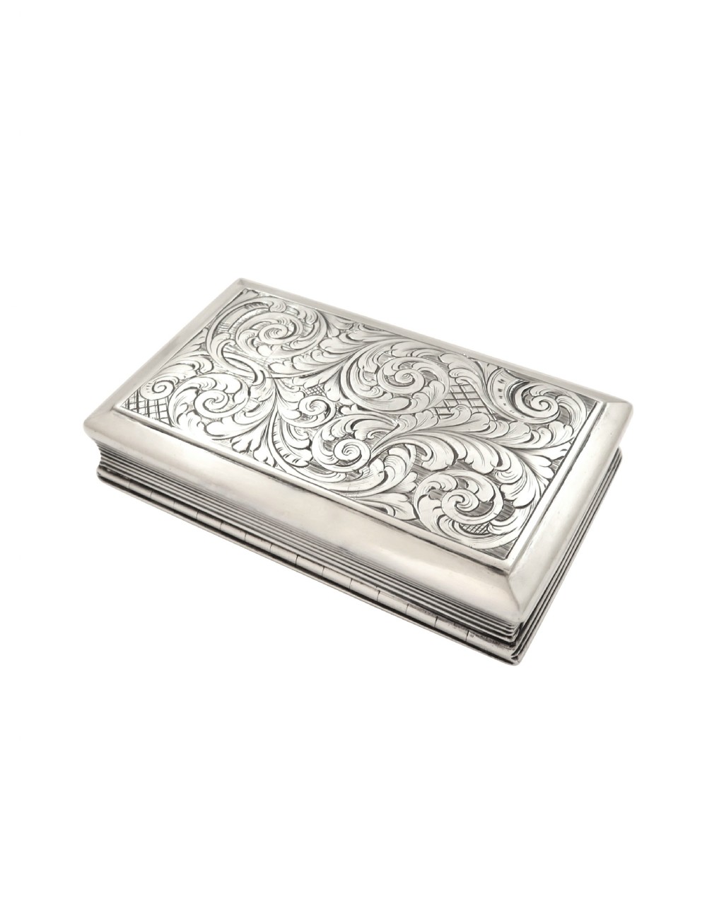 Antique Victorian Sterling Silver Snuff Box 1846 - Balwyllo, Angus View IX