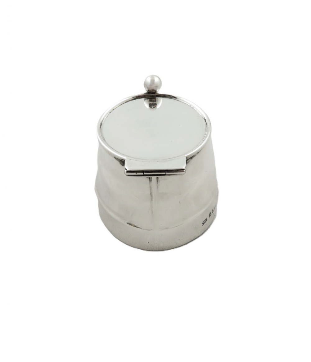 Antique Sterling Silver Novelty Hat / Cap Trinket Box 1914 View V