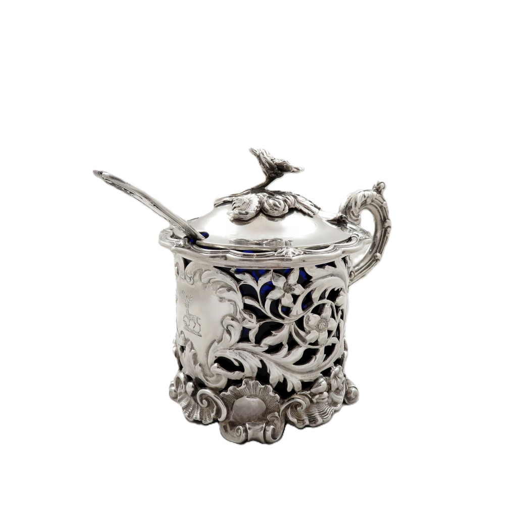 Antique William IV Sterling Silver Mustard 1836