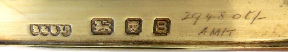 Antique George VI Sterling Silver Snuff Box 1937 View II