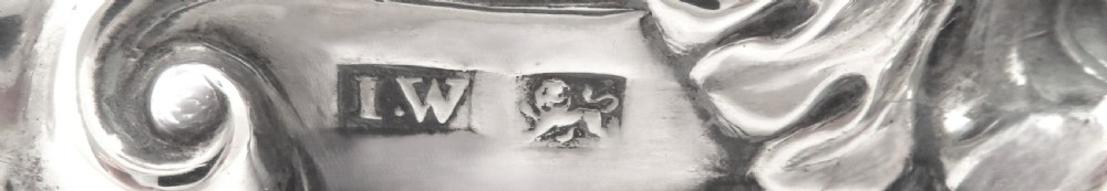Pair of Antique Georgian Sterling Silver 11