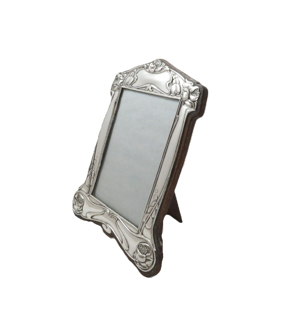Antique Art Nouveau Sterling Silver 8 1/2