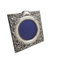 ANTIQUE EDWARDIAN STERLING SILVER 6 PHOTO FRAME 1906
