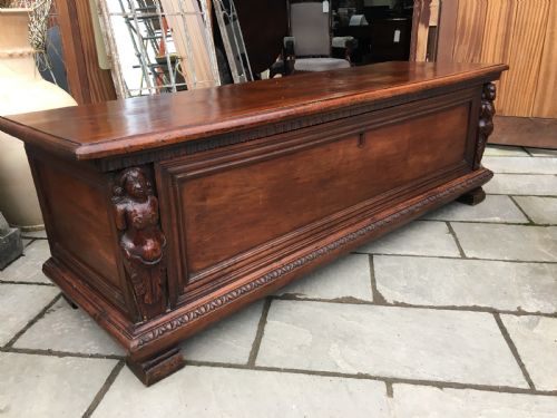 Italian Walnut Cassone