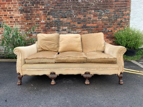 Deep Seated Edwardian Sofa