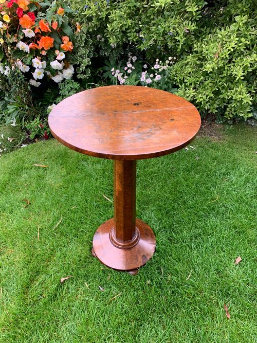 Nineteenth Century Burr Walnut Table