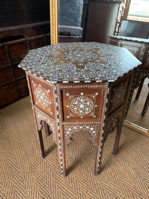 Exceptional Hoshiarpur Inlaid Table