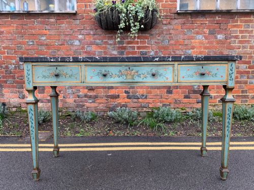 Painted Console Table