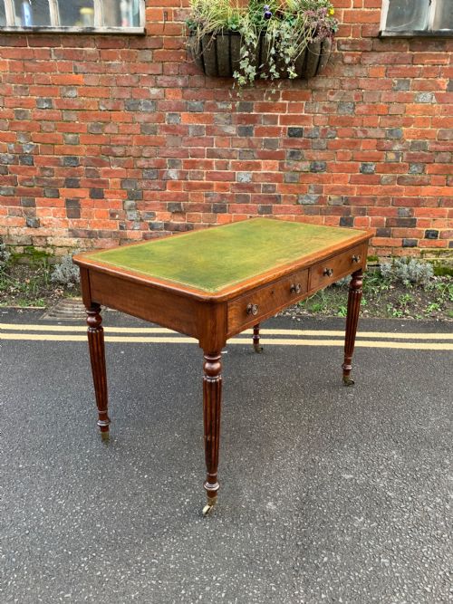Victorian Oak Writing Table