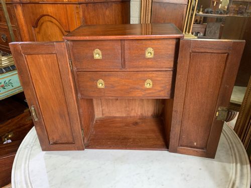 Small Colonial Teak Cupboard