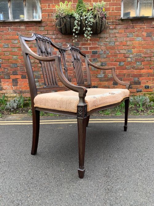 Chair Back Settee