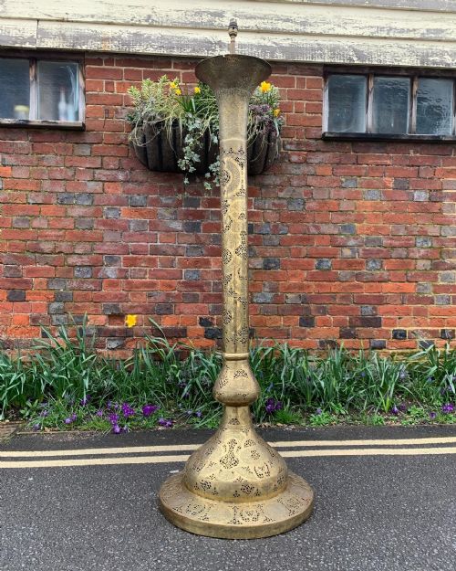 Cairoware Brass Lamp
