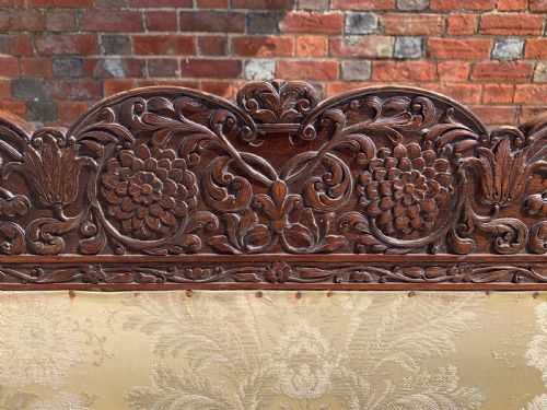 ANGLO INDIAN WALNUT SETTEE - ADDITIONAL PHOTO 2