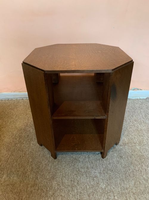 1930S OAK BOOK TABLE - ADDITIONAL PHOTO 2
