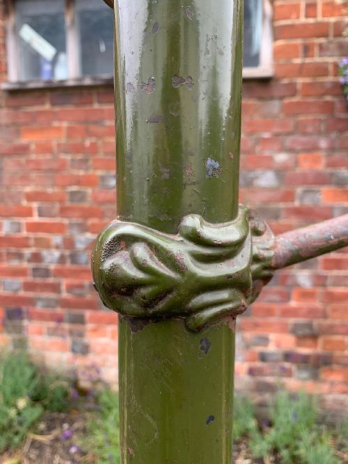 VICTORIAN BRASS AND IRON DOUBLE BED - ADDITIONAL PHOTO 5