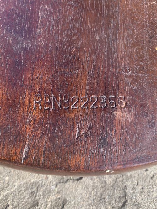 VICTORIAN SADDLE SEAT STOOL - ADDITIONAL PHOTO 2