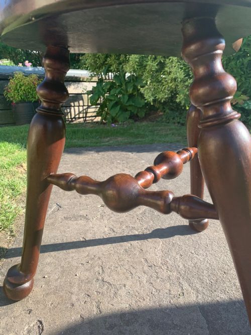 VICTORIAN SADDLE SEAT STOOL - ADDITIONAL PHOTO 3