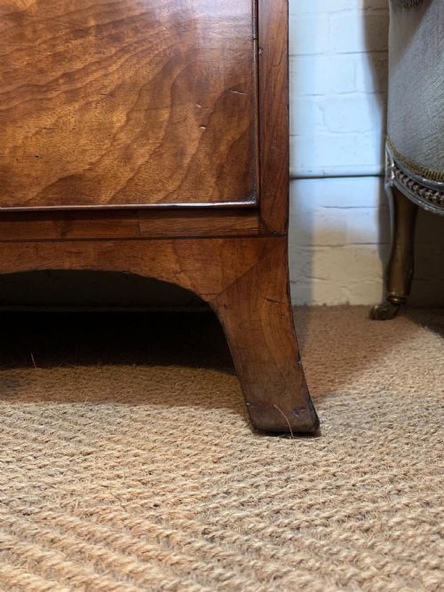 REGENCY PERIOD MAHOGANY LINEN PRESS - ADDITIONAL PHOTO 6