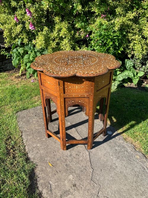 large hoshiarpur table - CATEGORY: ANTIQUE TABLES - DATED 1900