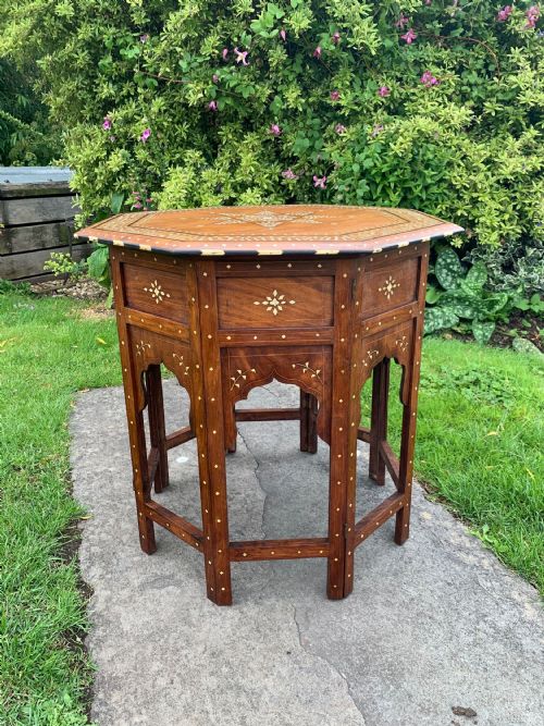 large hoshiarpur table - CATEGORY: ANTIQUE TABLES - DATED 1900