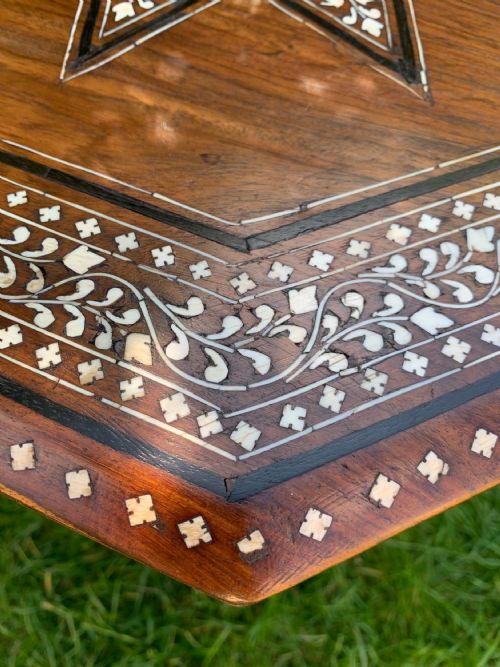 INLAID HOSHIARPUR TABLE - ADDITIONAL PHOTO 1