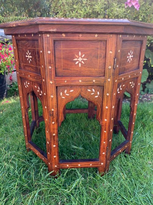 INLAID HOSHIARPUR TABLE - ADDITIONAL PHOTO 3