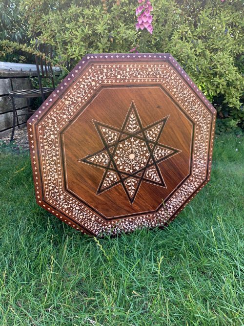 INLAID HOSHIARPUR TABLE - ADDITIONAL PHOTO 5
