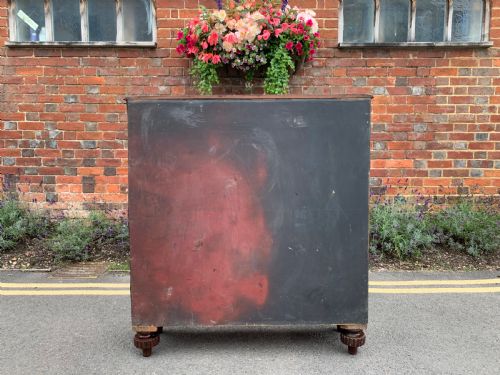 NINETEENTH CENTURY MAHOGANY BANK OF DRAWERS - ADDITIONAL PHOTO 8