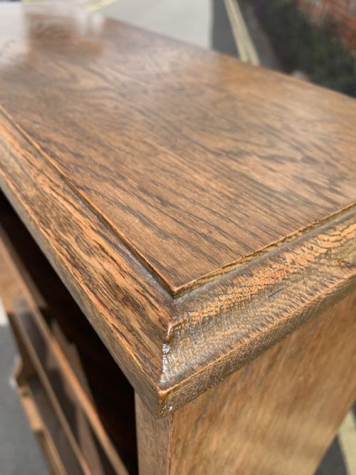 OAK BOOKCASE - ADDITIONAL PHOTO 2