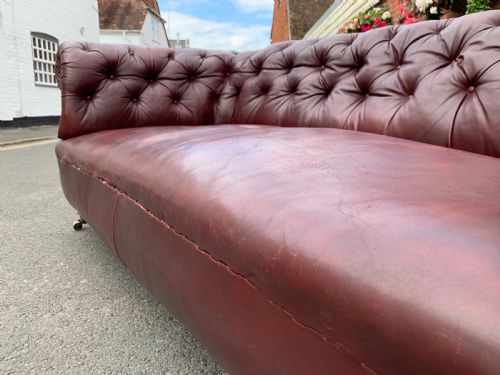 VICTORIAN LEATHER CHESTERFIELD - ADDITIONAL PHOTO 9
