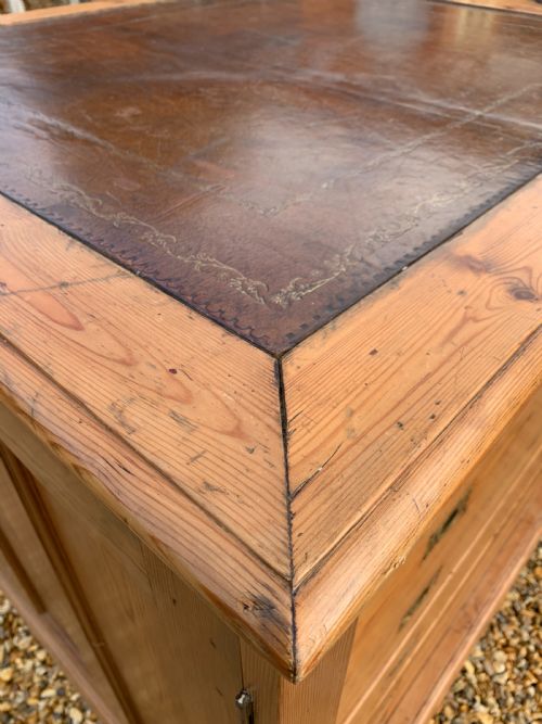 PITCH PINE PLAN CHEST - ADDITIONAL PHOTO 8