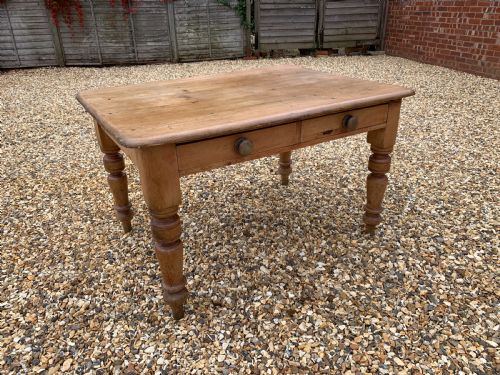 Late Victorian Pine Table