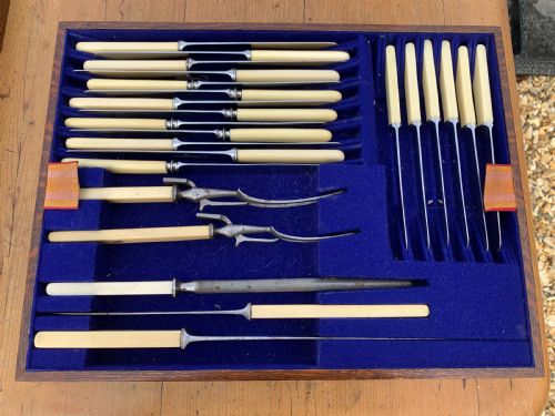 ARMY AND NAVY CUTLERY BOX - ADDITIONAL PHOTO 5