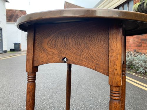 GROUP OF FOUR ARTS AND CRAFTS TABLES - ADDITIONAL PHOTO 1