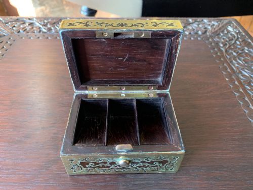 ASPREY BOULLE STAMP BOX - ADDITIONAL PHOTO 8