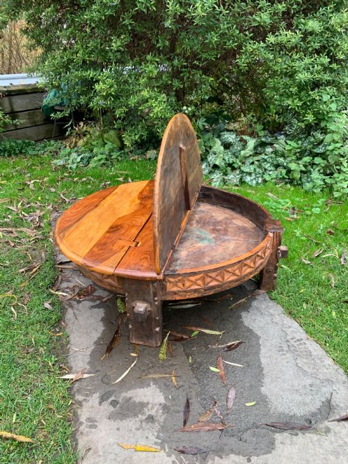 INDIAN CHAKKI COFFEE TABLE - ADDITIONAL PHOTO 2