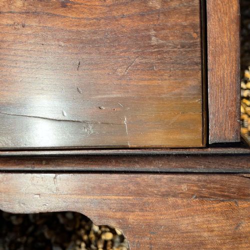 GEORGIAN ELM CHEST OF DRAWERS - ADDITIONAL PHOTO 9